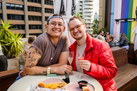 Spritz or Swallow, Sydney's best bottomless brunch and drag show, Darlinghurst Rooftop bar