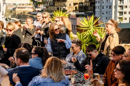Spritz or Swallow, Sydney's best bottomless brunch and drag show, Darlinghurst Rooftop bar
