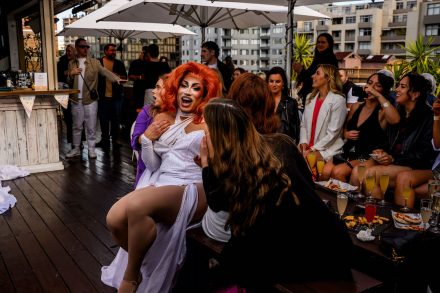 Spritz or Swallow, Sydney's best bottomless brunch and drag show, Darlinghurst Rooftop bar