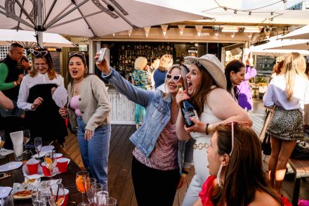 Spritz or Swallow, Sydney's best bottomless brunch and drag show, Darlinghurst Rooftop bar
